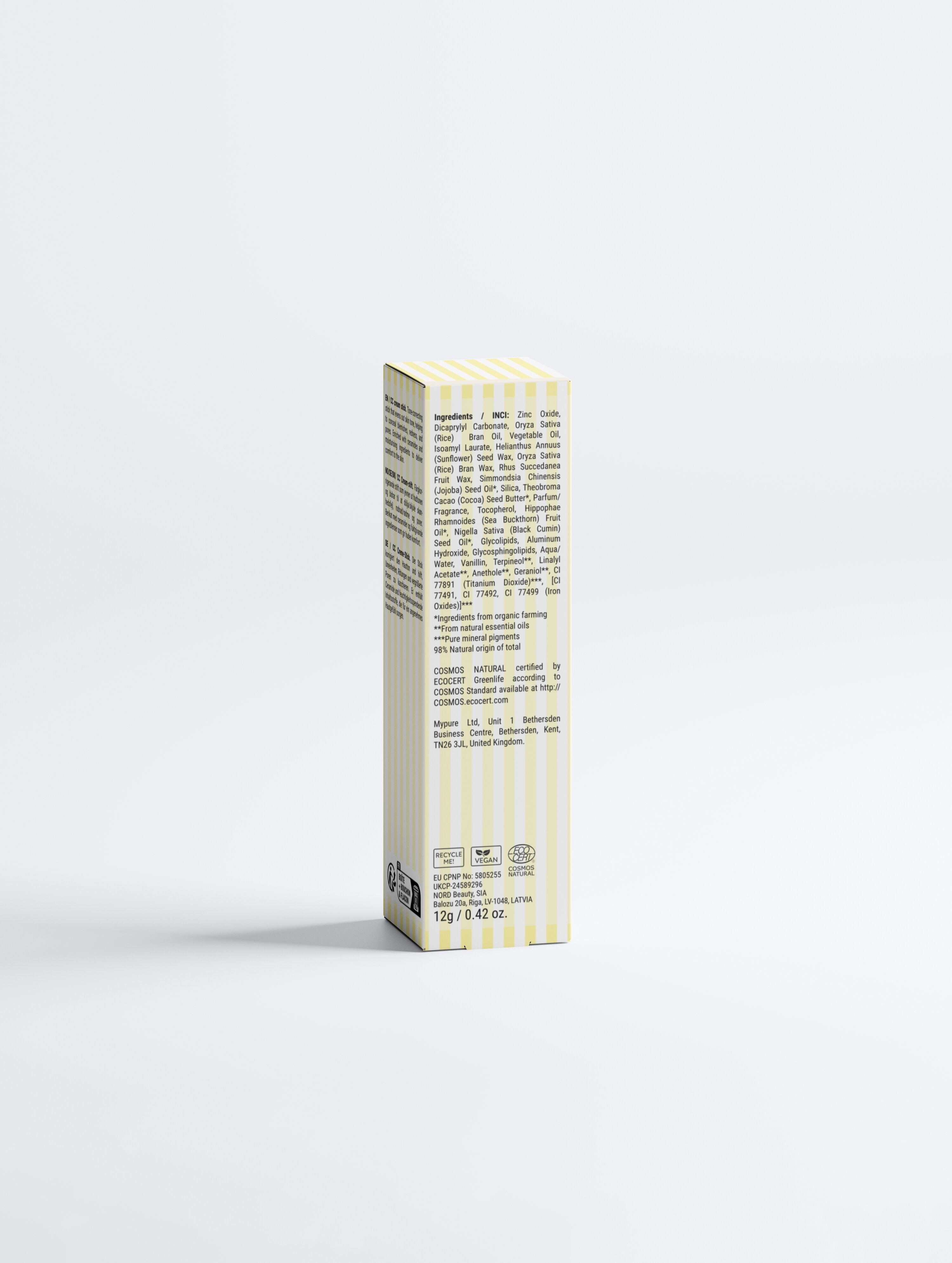 CC Cream Ceramide SPF30 Stick: 25 MEDIUM