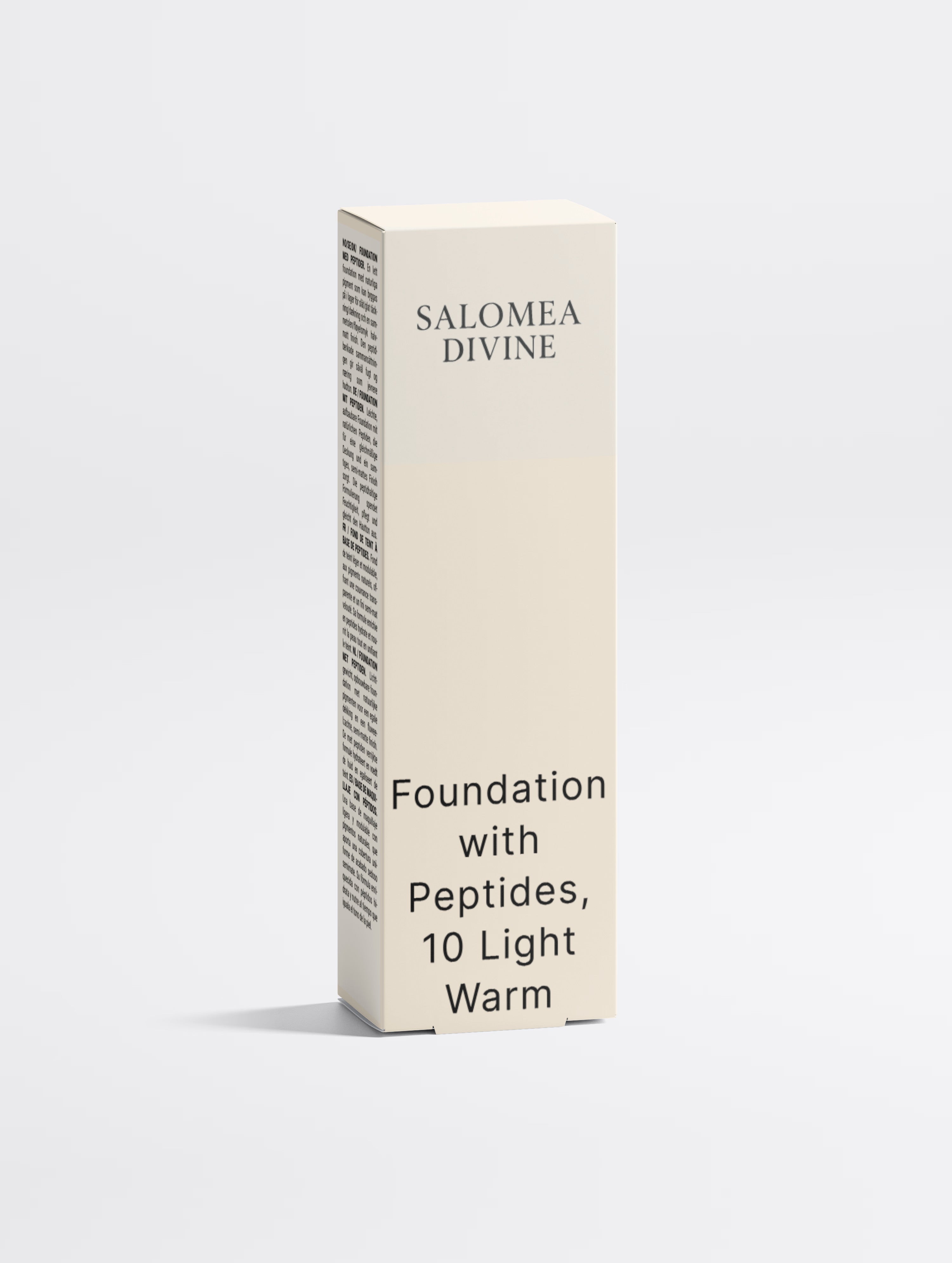 Foundation with Peptides, 10 Light Warm